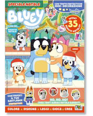 Bluey Magazine n. 19 con Super Set di Natale